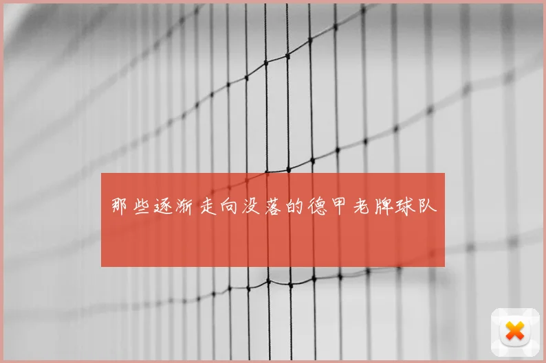 那些逐渐走向没落的德甲老牌球队